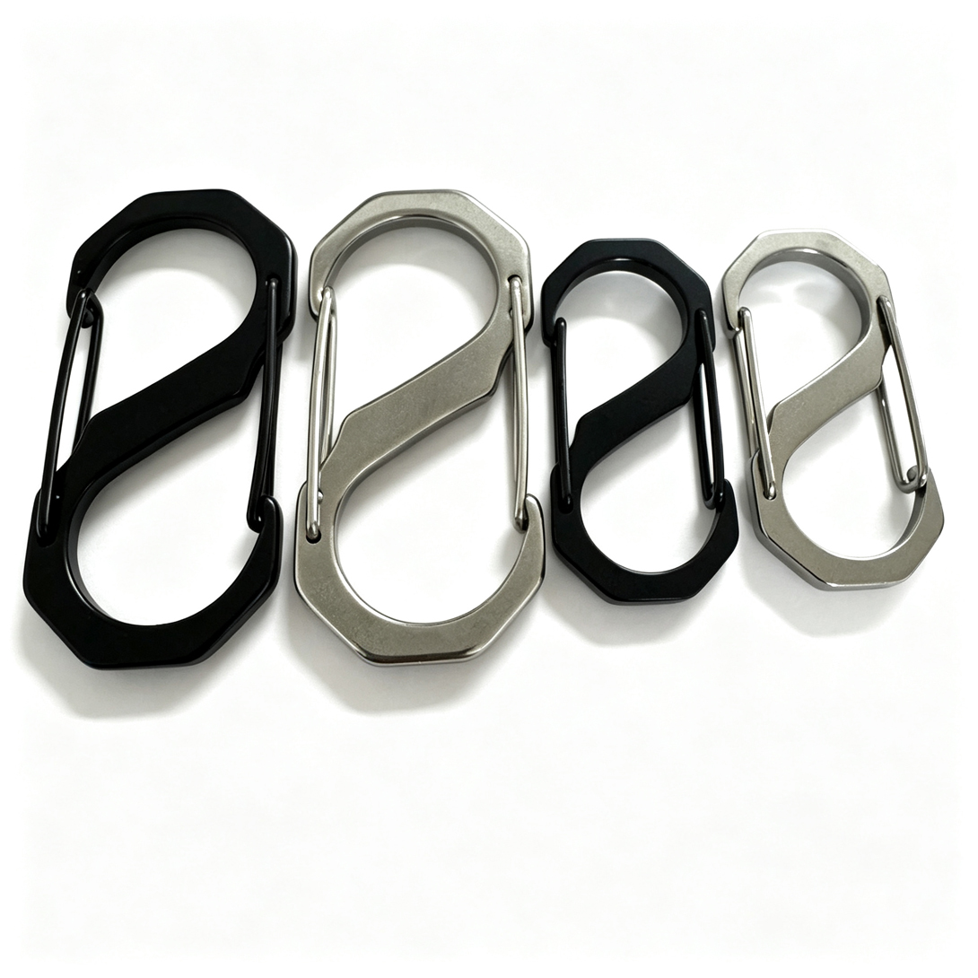 Edc Carry Backpack - 10Pcs Stainless Steel EDC Keychain Spring