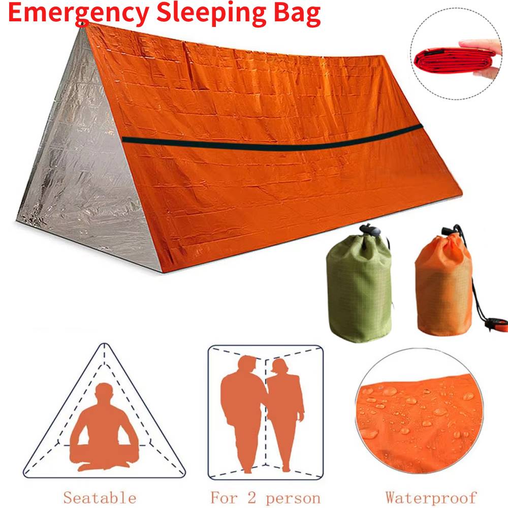 Edc Carry Items - Portable Waterproof Emergency Survival Sleeping Bag