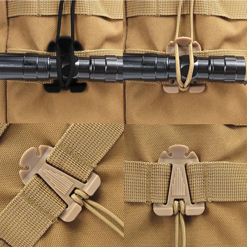 5pcs/Lot Molle Backpack Carabi - огляд і ціна Edc Carry Backpack