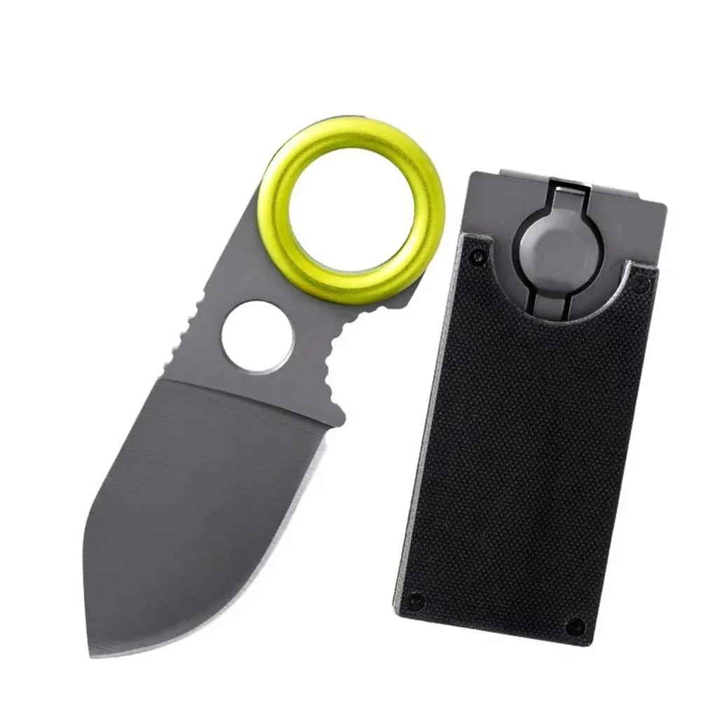 Mini EDC Ring Fixed Blade Knif - огляд і ціна Edc Carry Fixed Blade