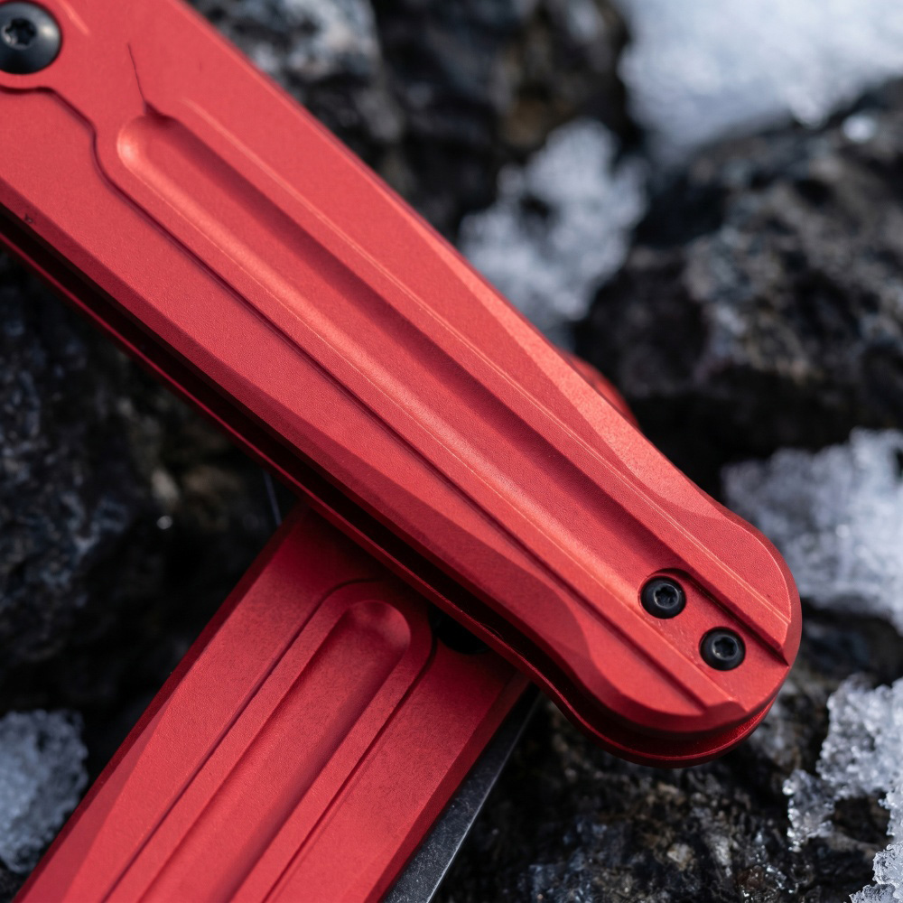 Red Handle Folding Pocket Knif - огляд і ціна Edc Carry For Men