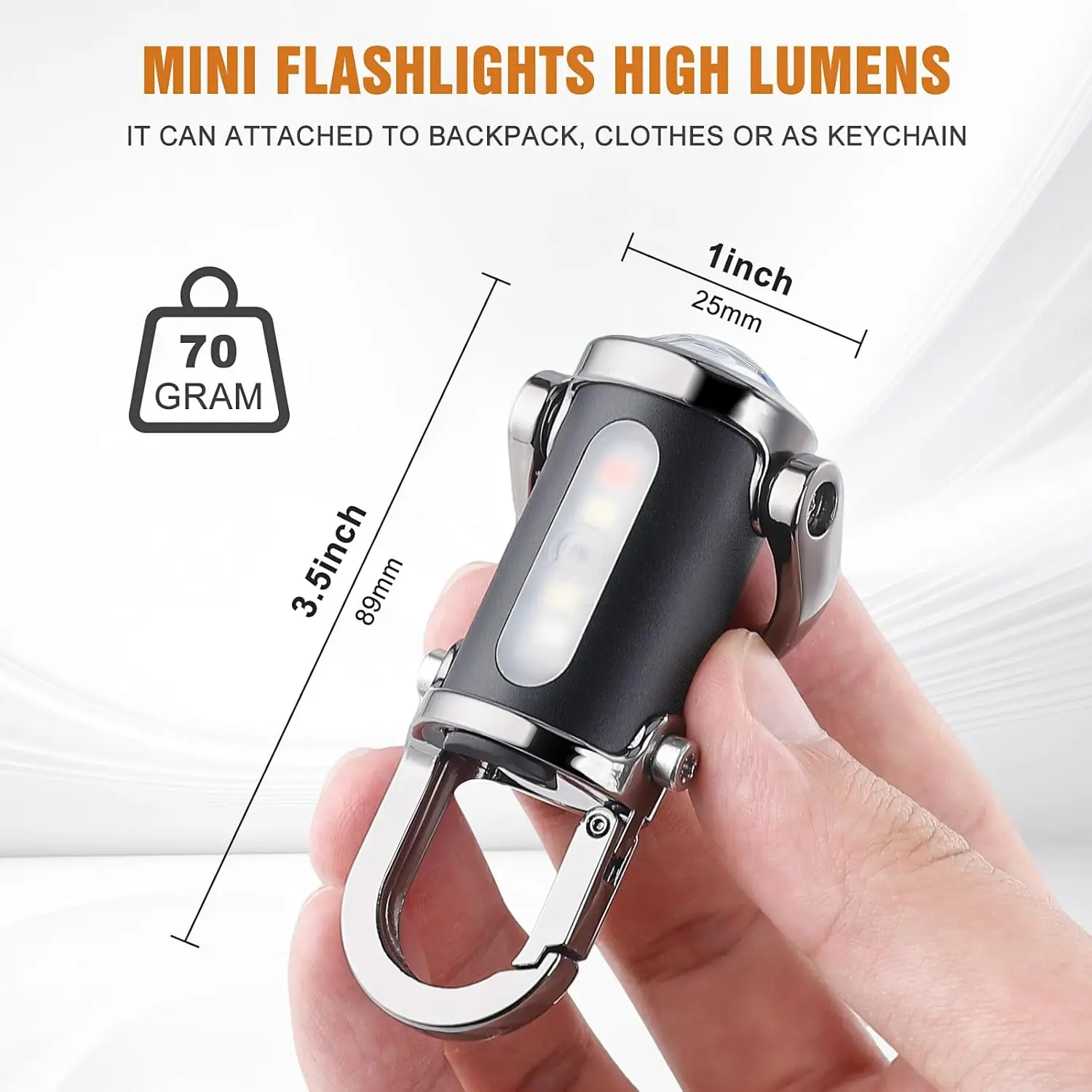 Mini Keychain Flashlight Recha - огляд і ціна Keychain Flashlight