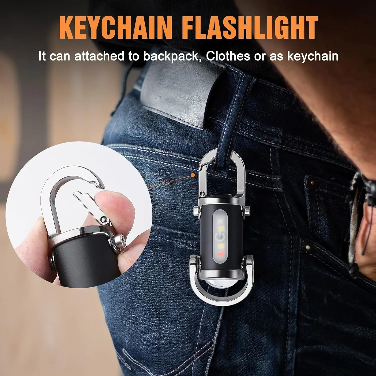 Mini Keychain Flashlight Recha - огляд і ціна Keychain Flashlight