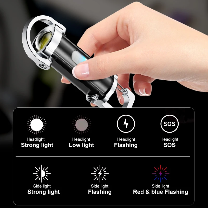 Mini Rechargeable Keychain Fla - огляд і ціна Keychain Flashlight