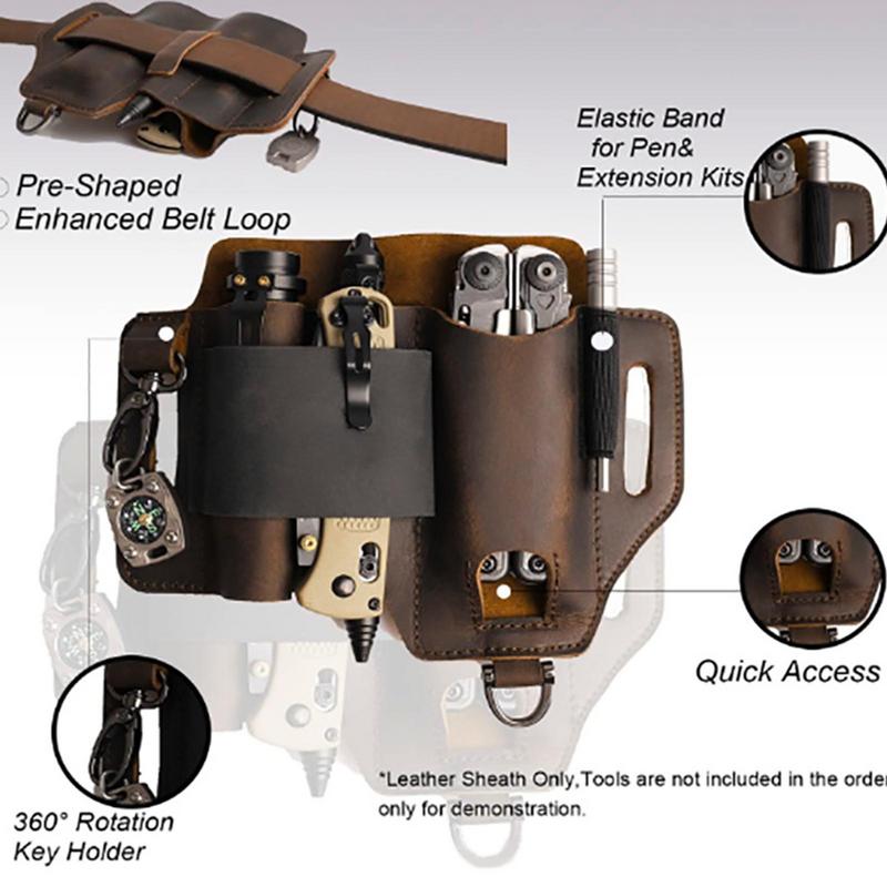 Men Leather EDCs Organizer She - огляд і ціна Edc Able Carry