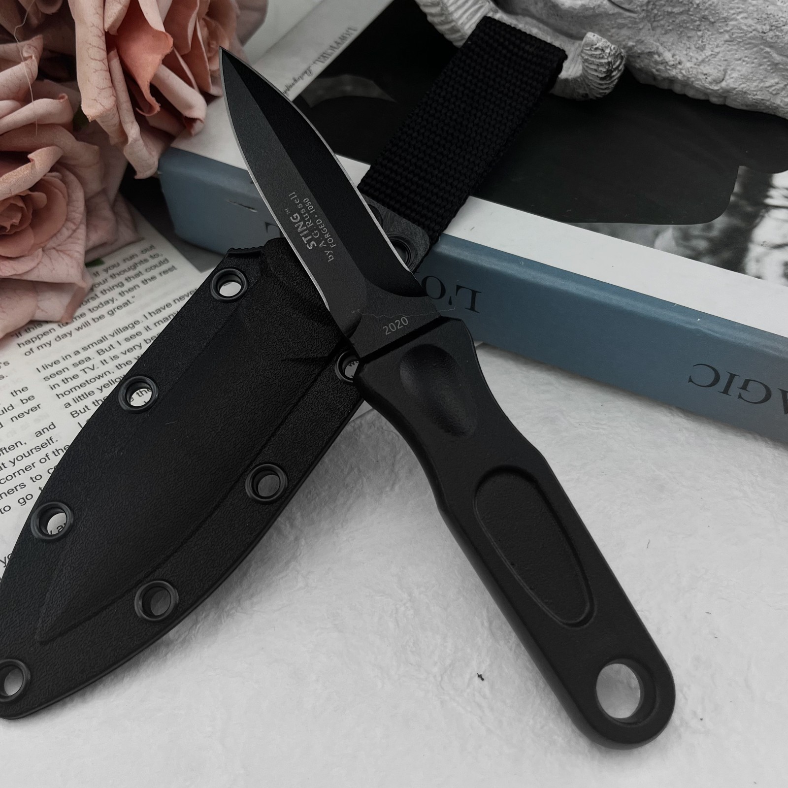 Multi-Function Fixed Blade Kni - огляд і ціна Edc Carry Fixed Blade